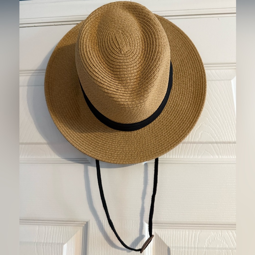 FURTALK Wide Brim Straw Sun Hat‎